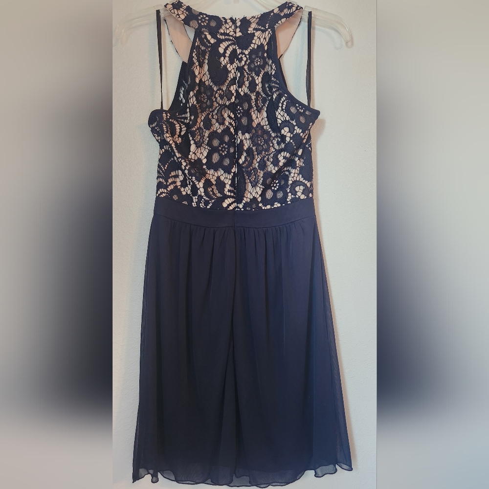Enfocus Studio Women's Navy Blue dress size 10 - Picture 5 of 6